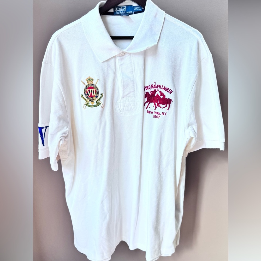 Men’s Polo by Ralph Lauren RL County Riders & Jockey Club New York Polo Shirt